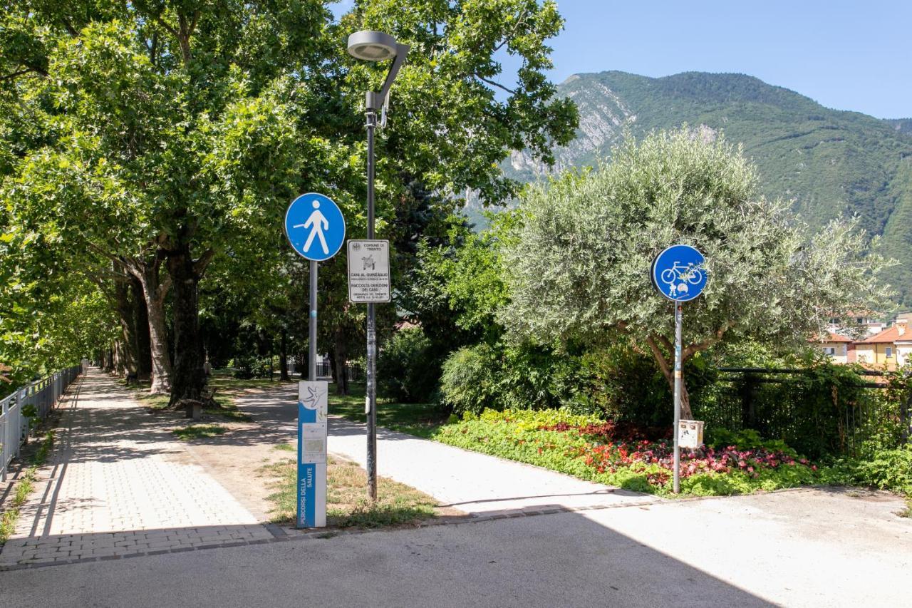 Appartamento Al Ponte Adiacente Al Parco, Vicino All'Ospedale E Centro Trento Exteriér fotografie